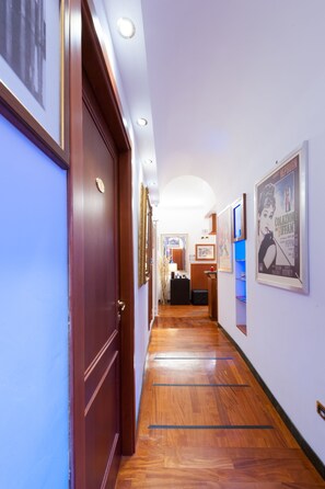 Hallway - 69 Manin Street (Rome)