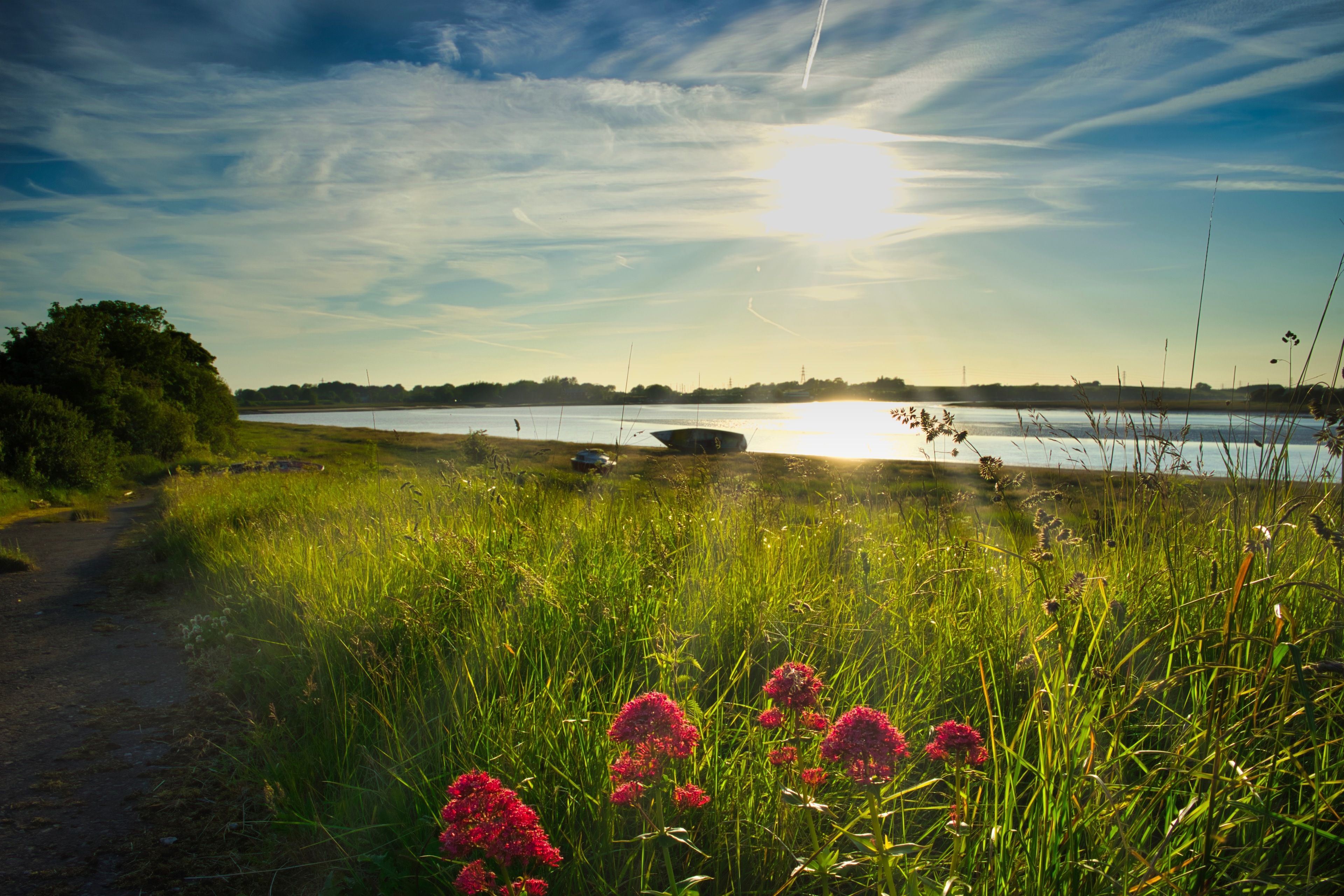 Una spiaggia nelle vicinanze