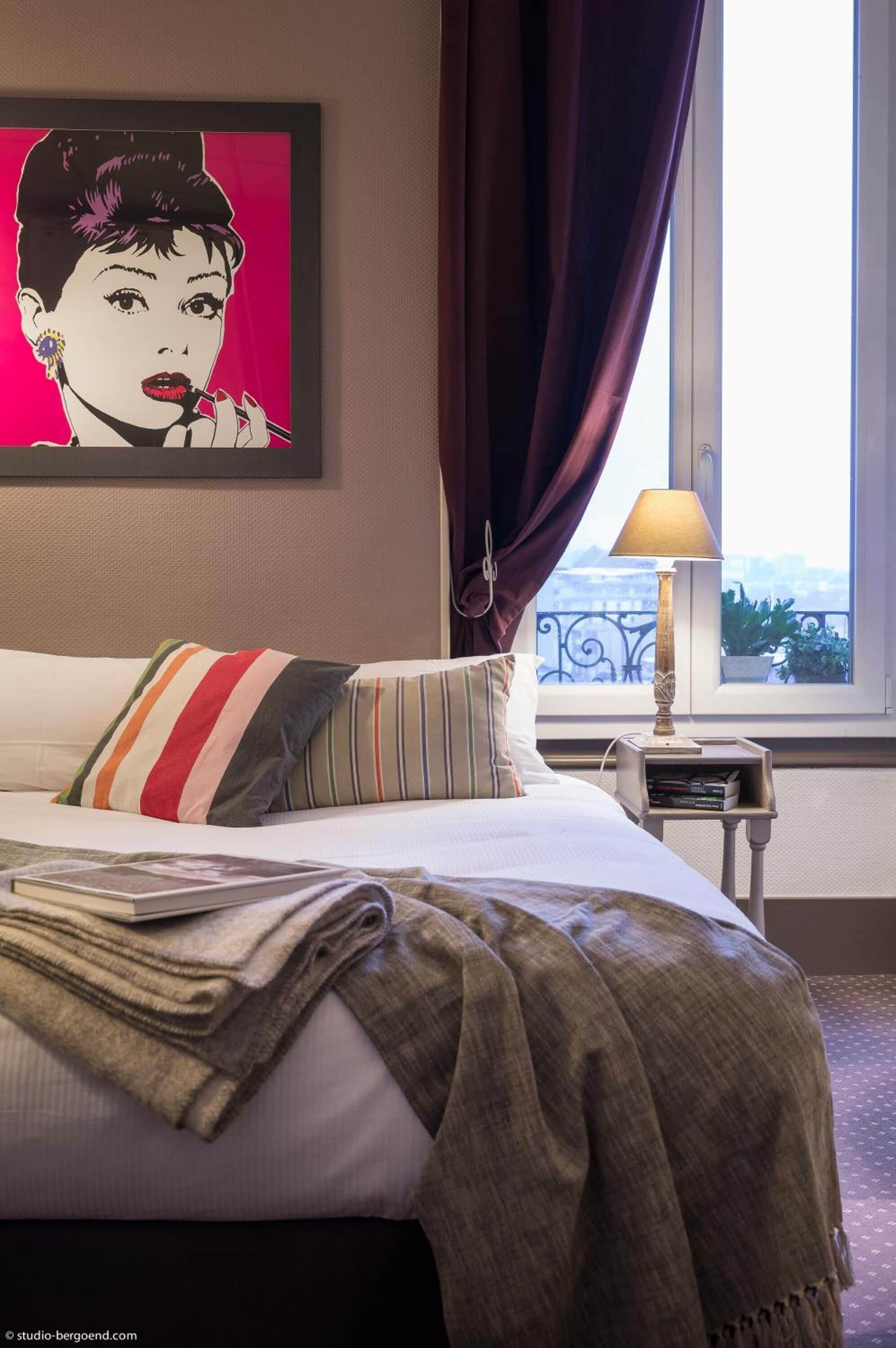 premium bedding, desk, soundproofing, free wifi