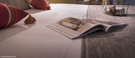 Skrivebord, lydisolert, wi-fi (inkludert) og sengetøy