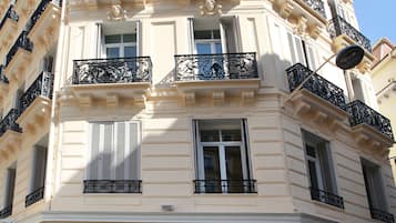 Fassade der Unterkunft