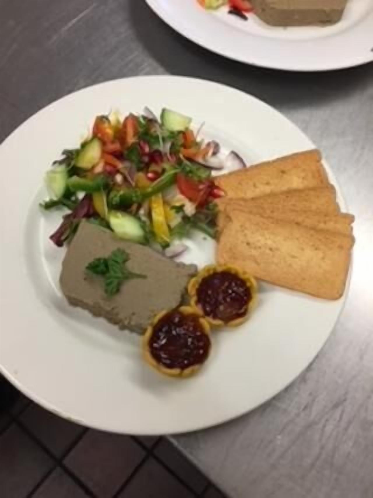 breakfast, lunch and dinner served