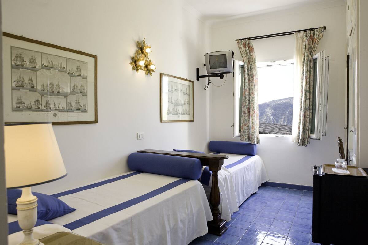 Habitación individual, vistas al mar