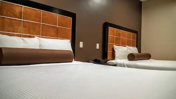 Deluxe Room, 2 Queen Beds | Premium bedding, desk, iron/ironing board, free WiFi