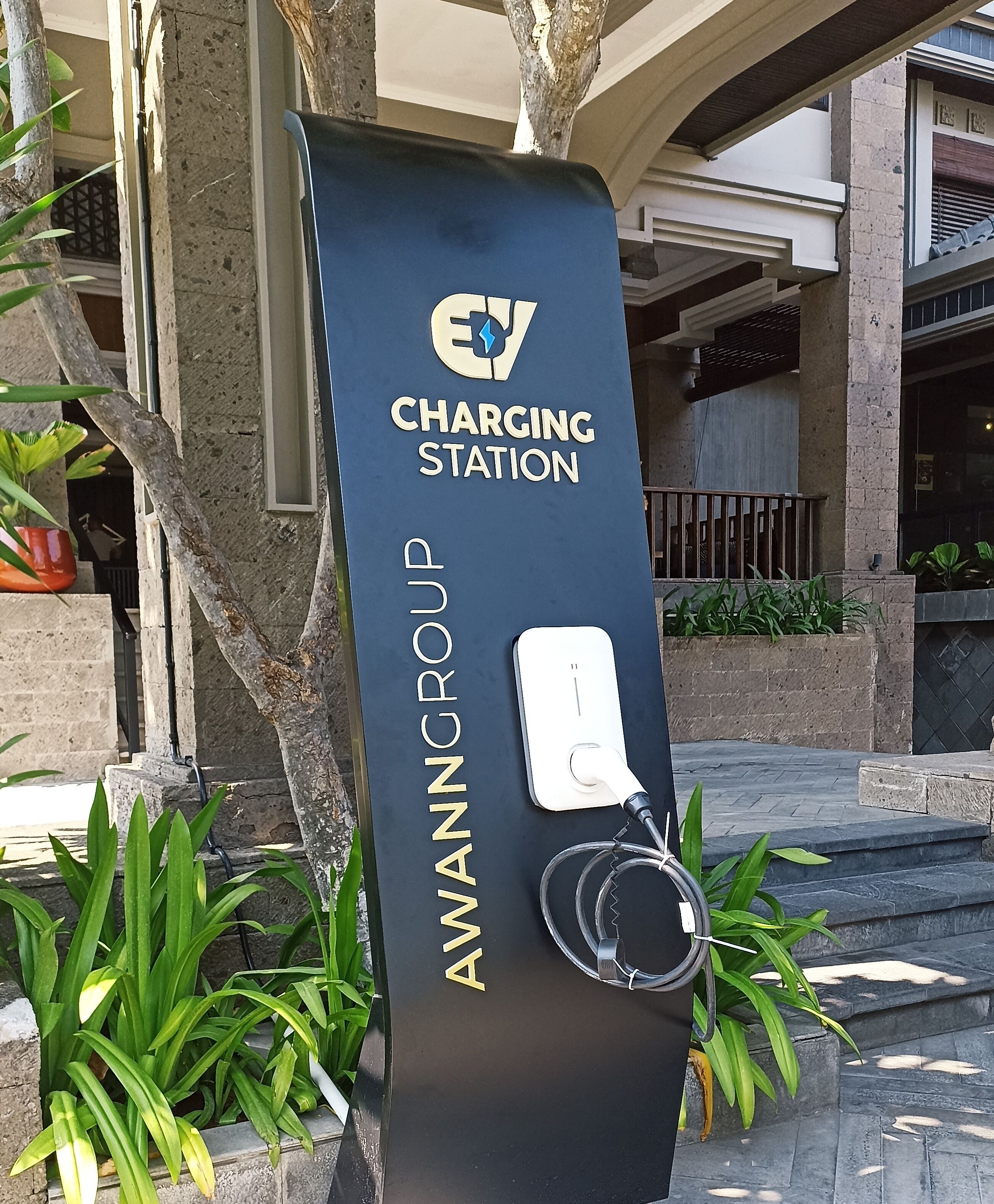 electric vehicle-charging station