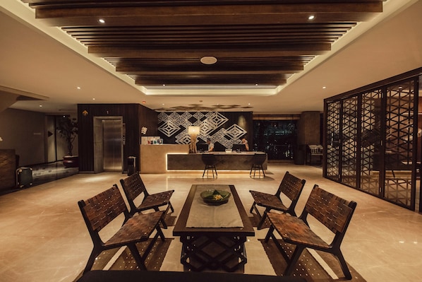 Lobby sitting area