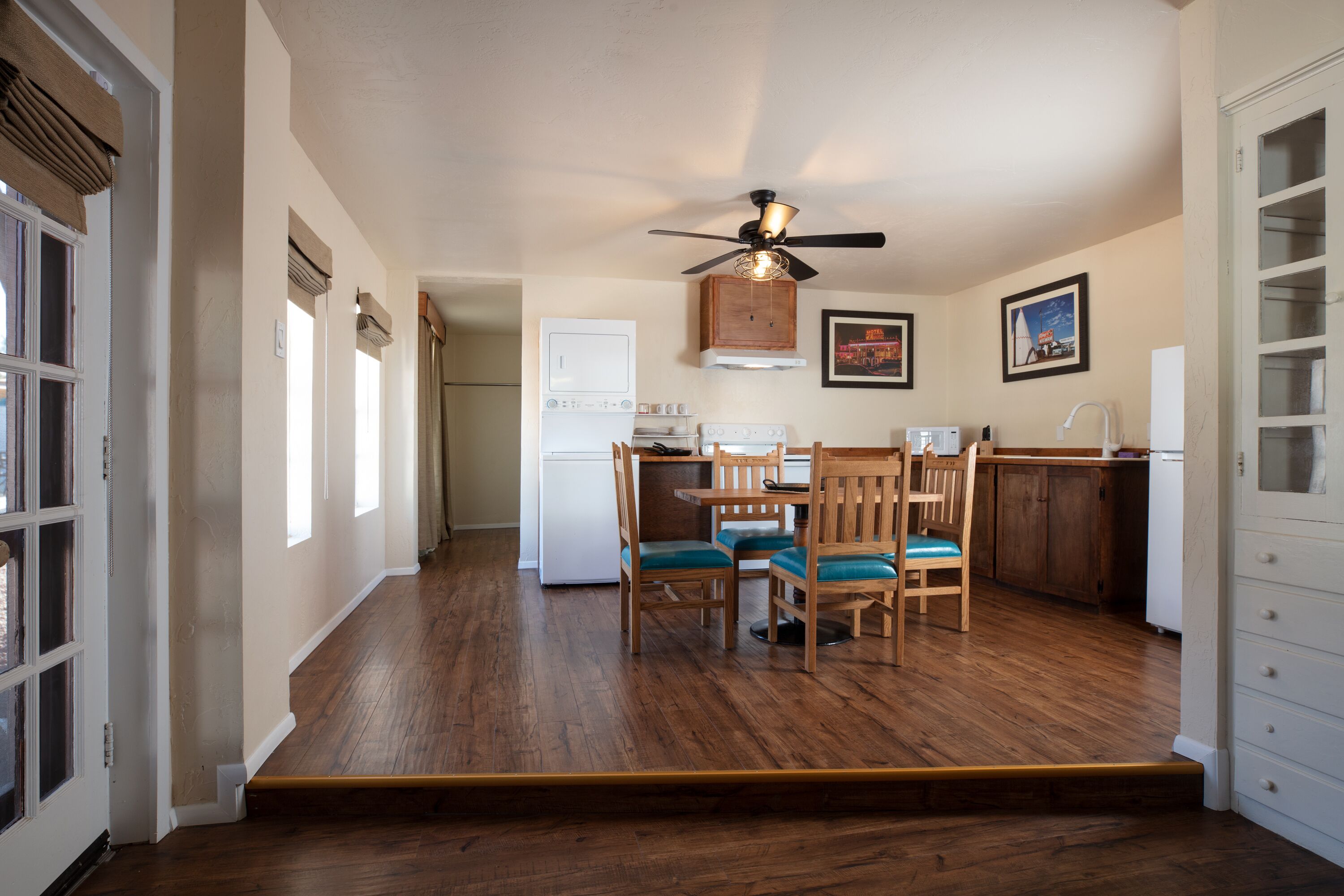 elite suite, 1 king bed with sofa bed, pool view | private kitchen | coffee/tea maker