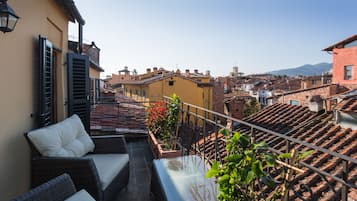 Junior Suite Tosca with balcony | Balcony view