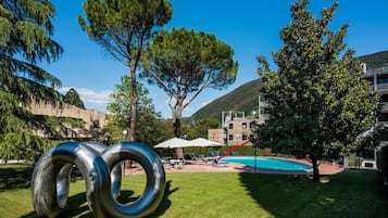 Sæsonbestemt udendørs pool