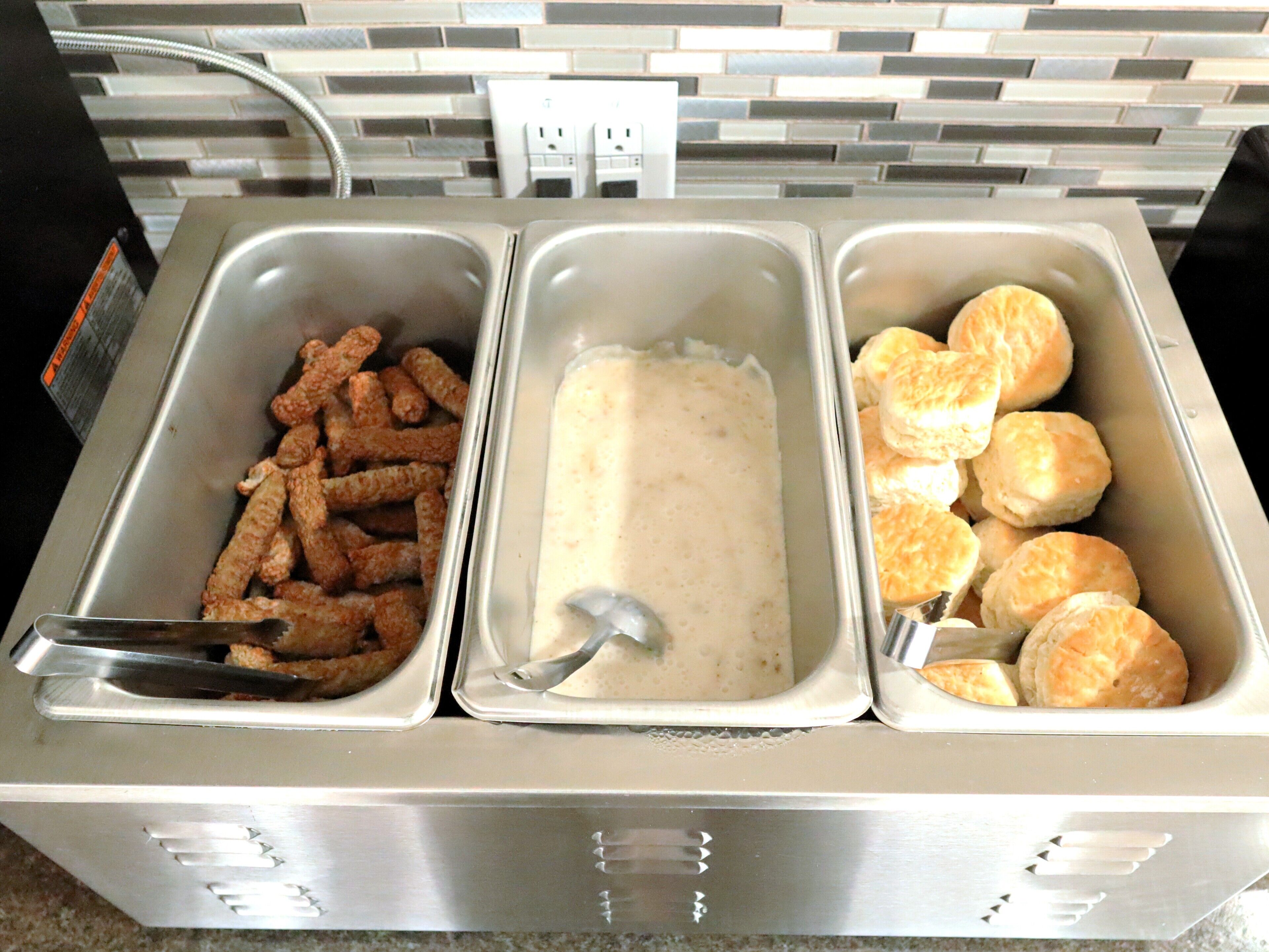 Free daily full breakfast 