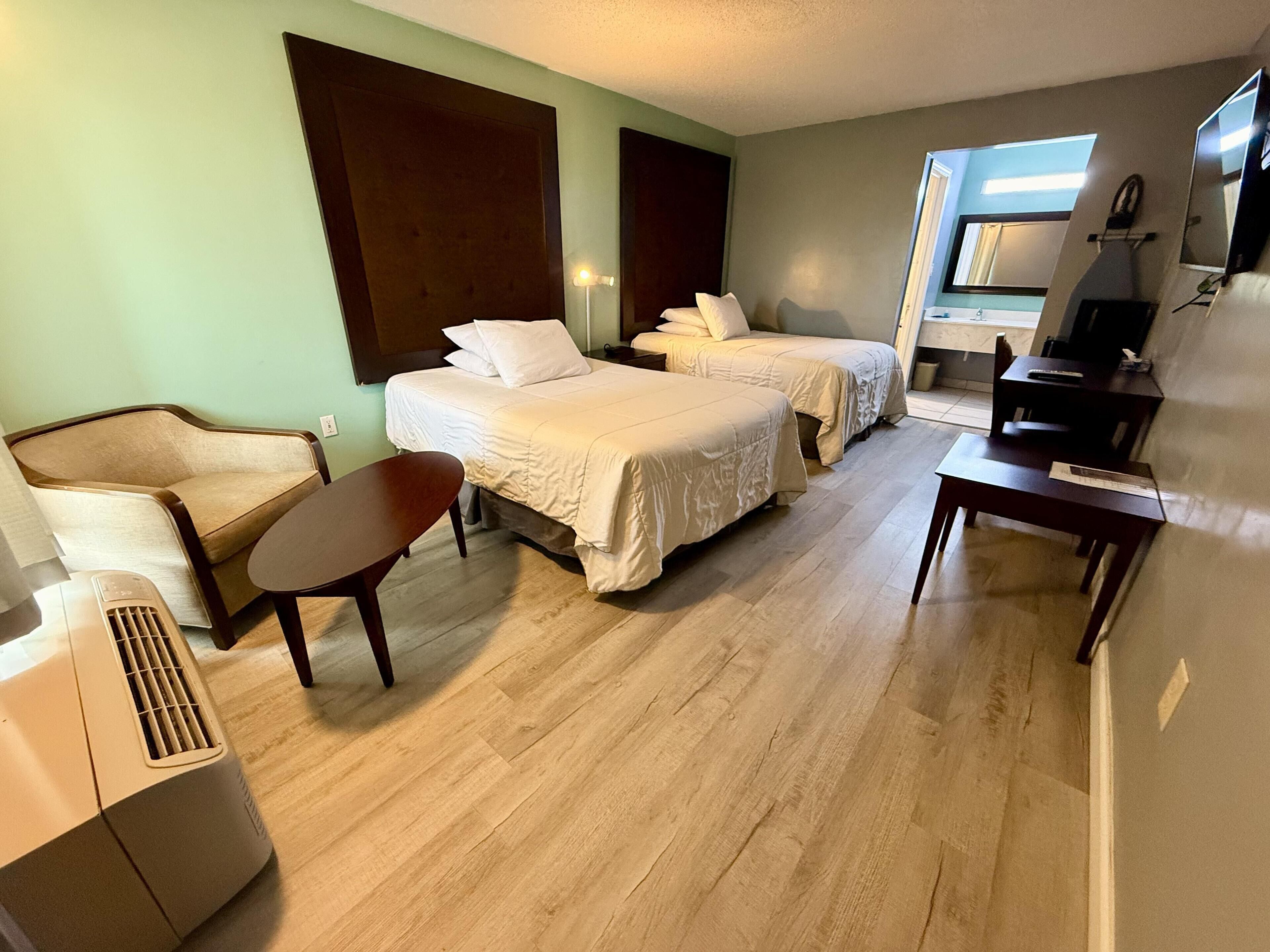 Down duvets, pillow-top beds, individually furnished, desk