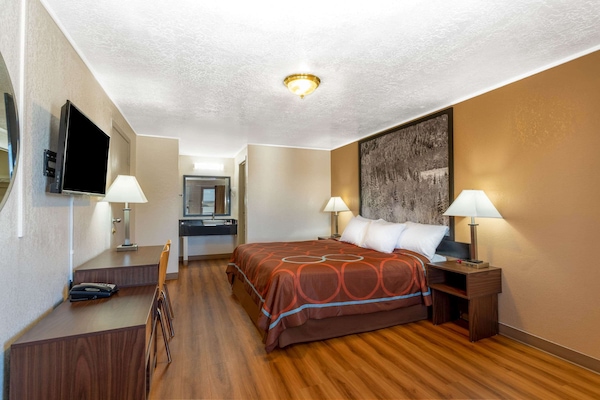 Desk, iron/ironing board, cribs (free), WiFi (free)
