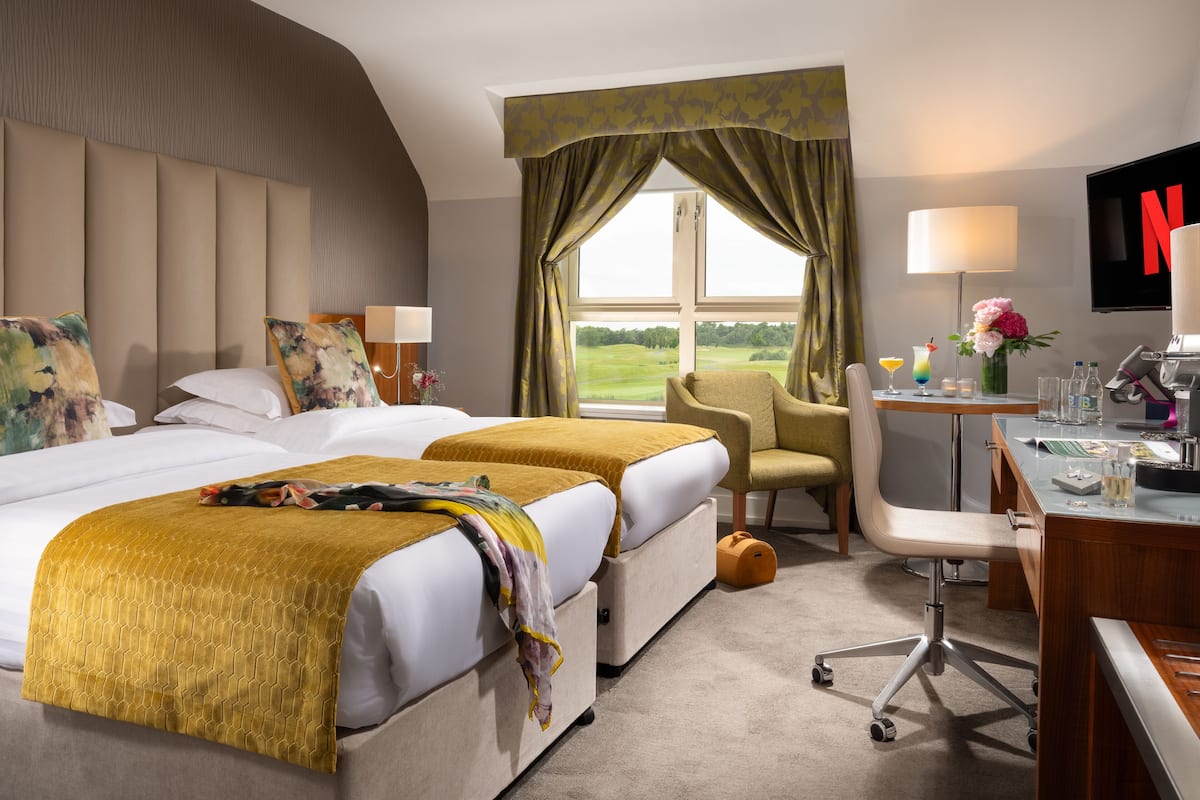 Deluxe Twin kamer | 1 slaapkamer, hypoallergeen beddengoed, een kluis op de kamer