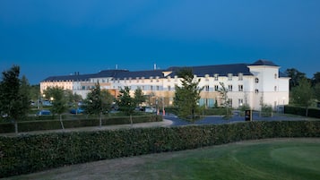 Front of property – evening/night