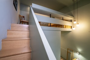 Down duvets, minibar, in-room safe, desk