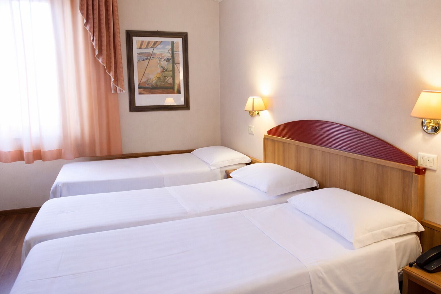 Minibar, in-room safe, desk, free cots/infant beds