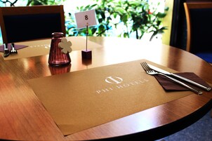 Daily buffet breakfast (EUR 10 per person)