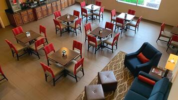 Free daily on-the-go breakfast