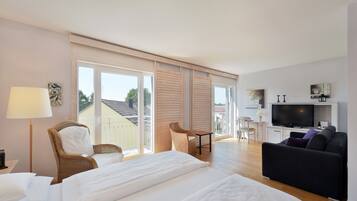 Junior-Doppelzimmer | Allergikerbettwaren, Minibar, Zimmersafe, Schreibtisch