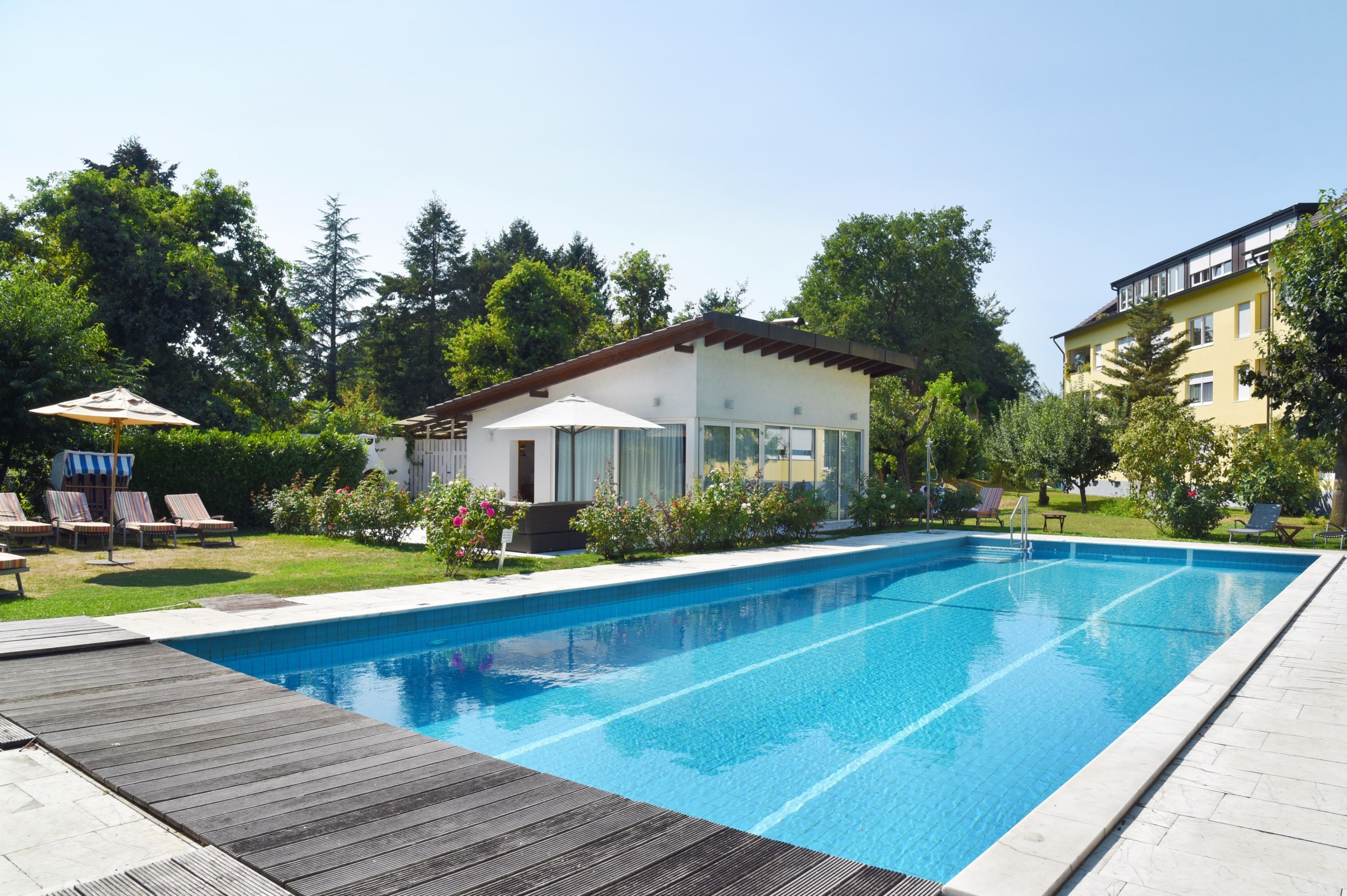 Seasonal outdoor pool