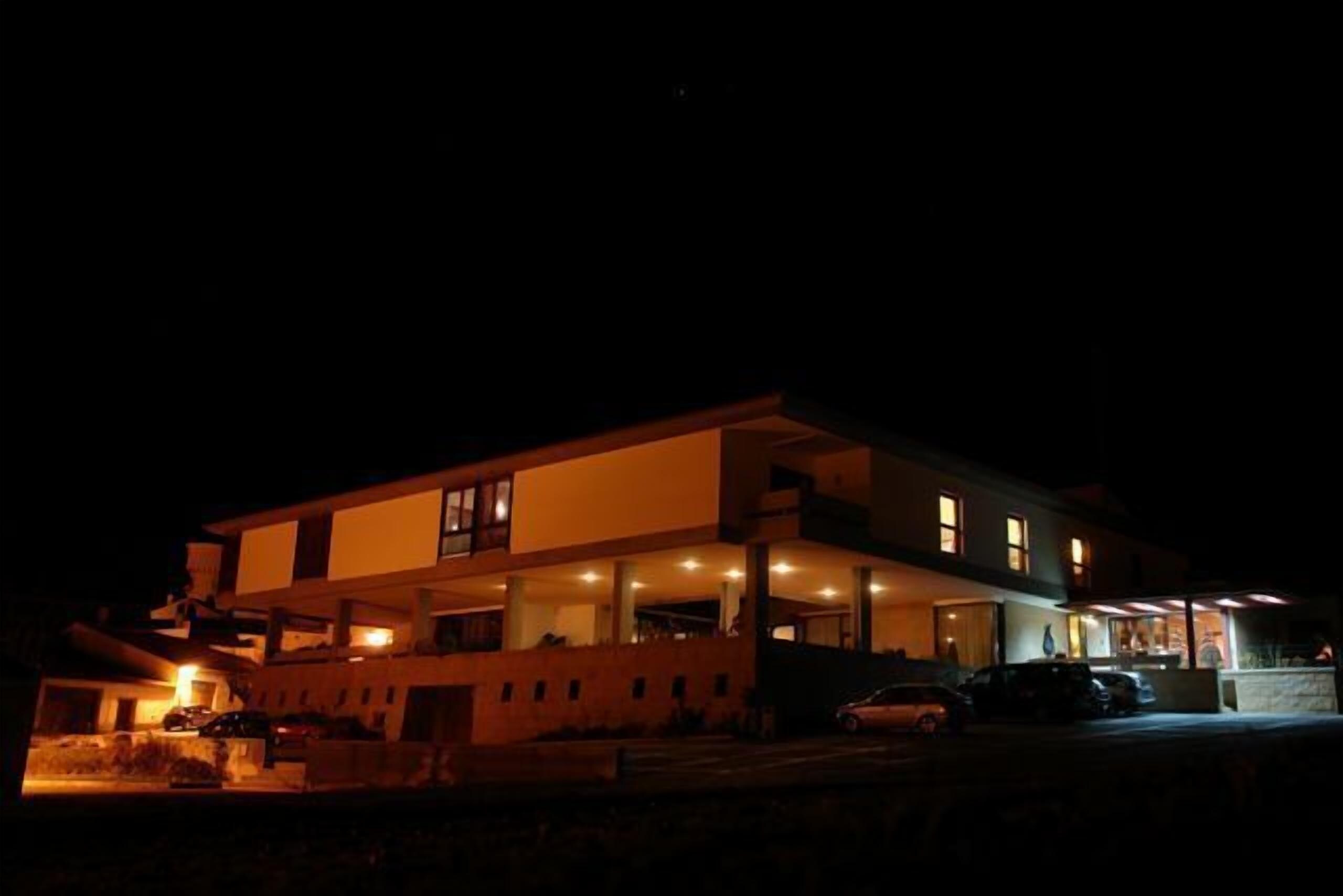 front of property – evening/night