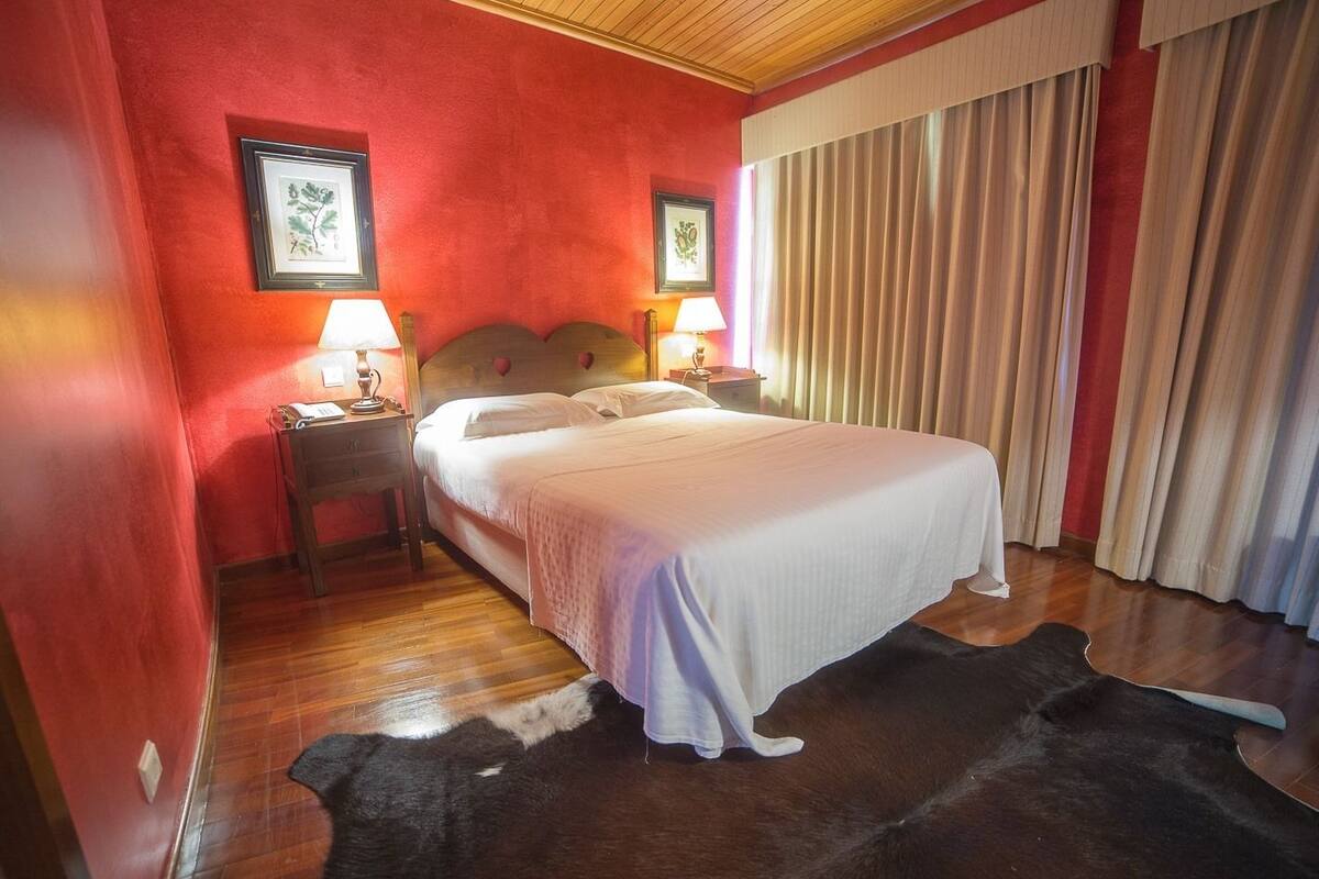 Double Room, Private Bathroom, Mountain View