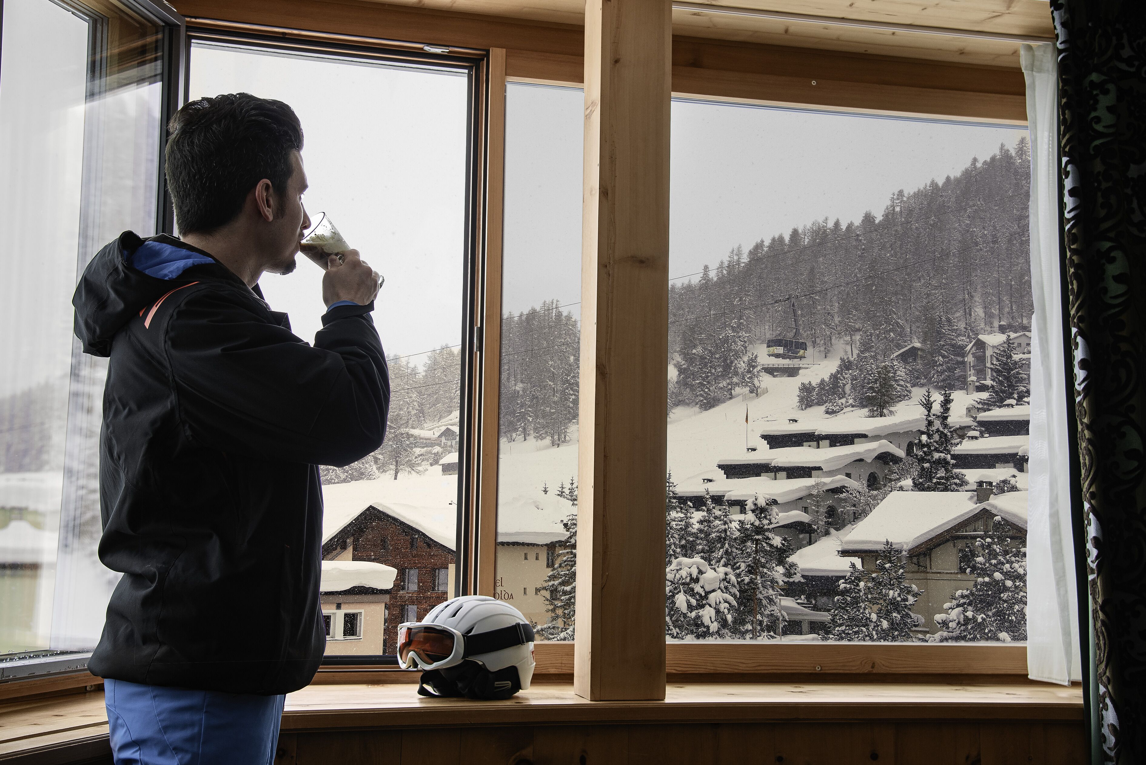 deluxe double room | view from room