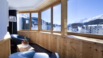 Ropa de cama de alta calidad y minibar