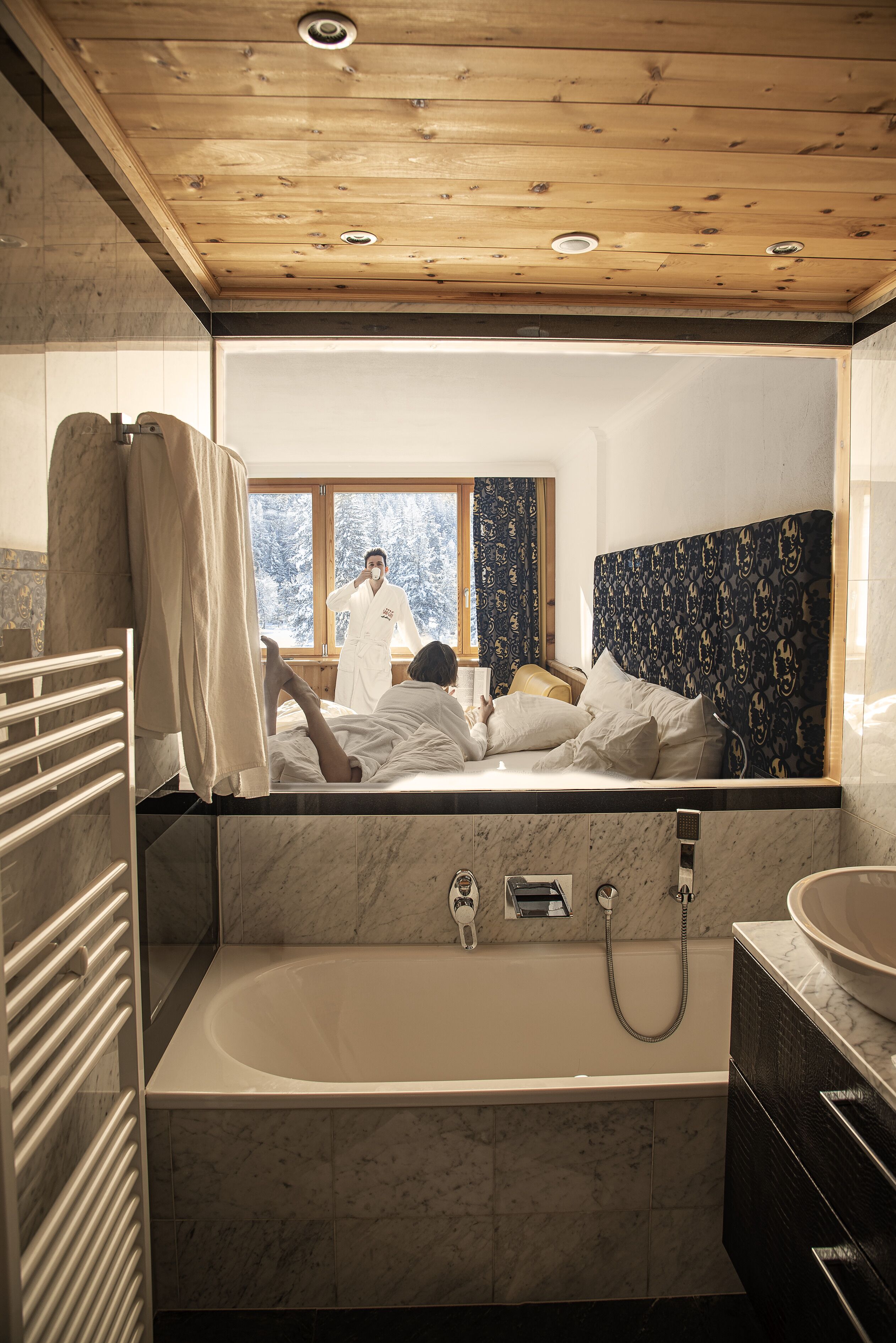 superior triple room | bathroom | shower, rainfall showerhead, free toiletries, hair dryer