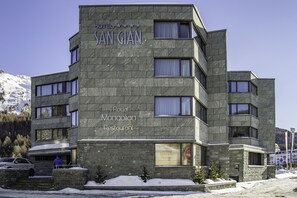 Façade de l’hébergement