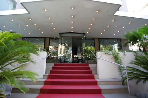 Entrée de l’hébergement