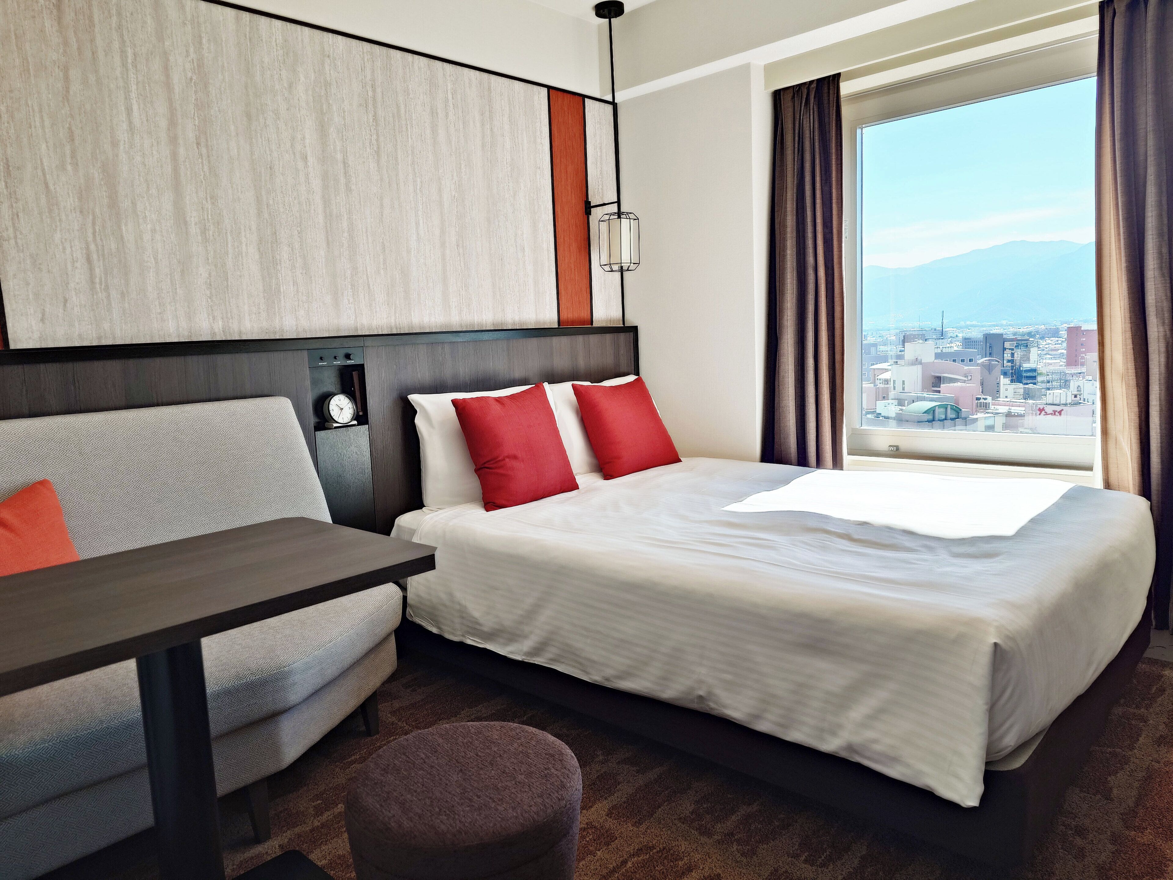 Chambre Double, non-fumeur, vue ville (High Floor,Semi)