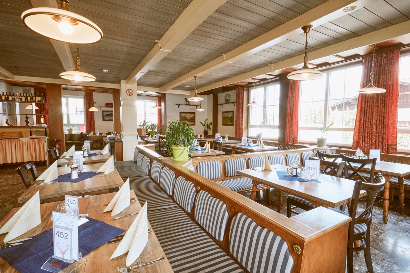 Daily buffet breakfast (EUR 18 per person)