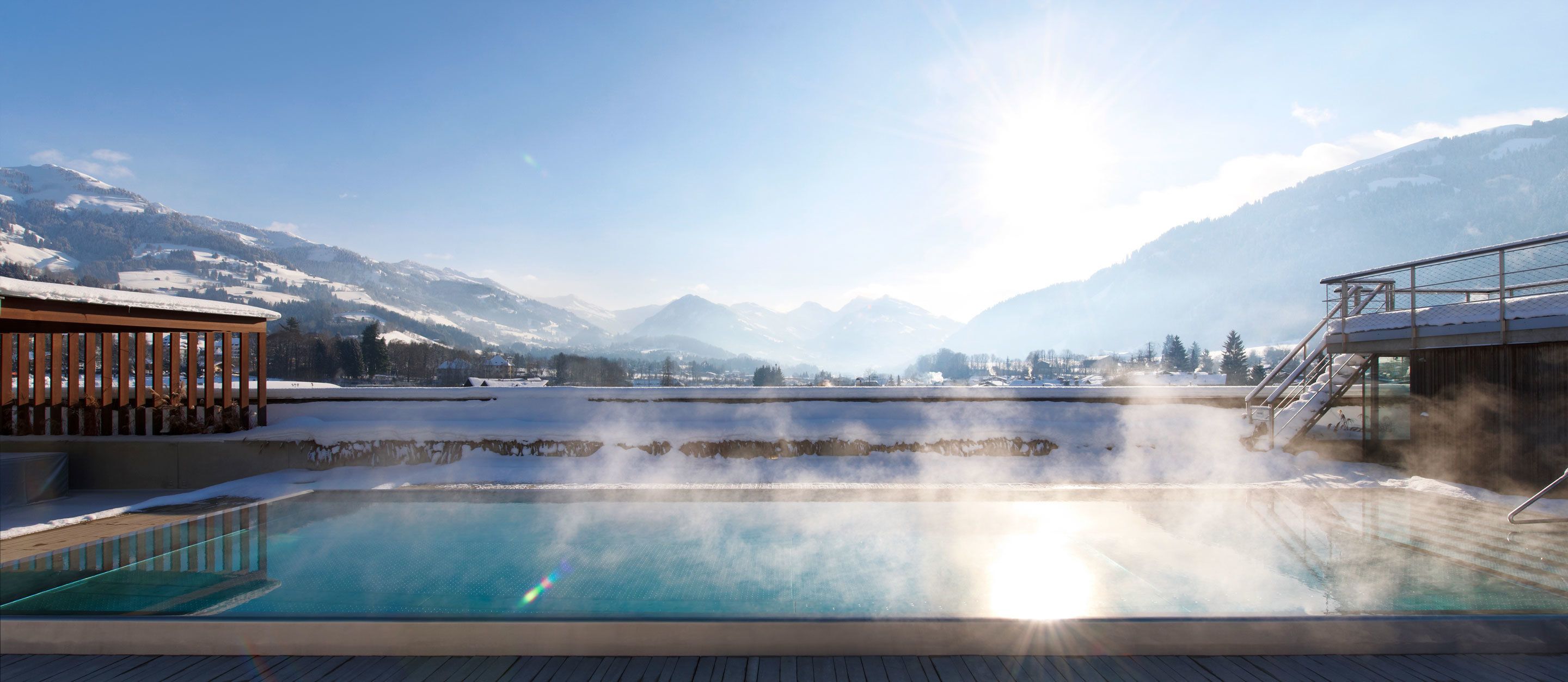 Piscina na cobertura