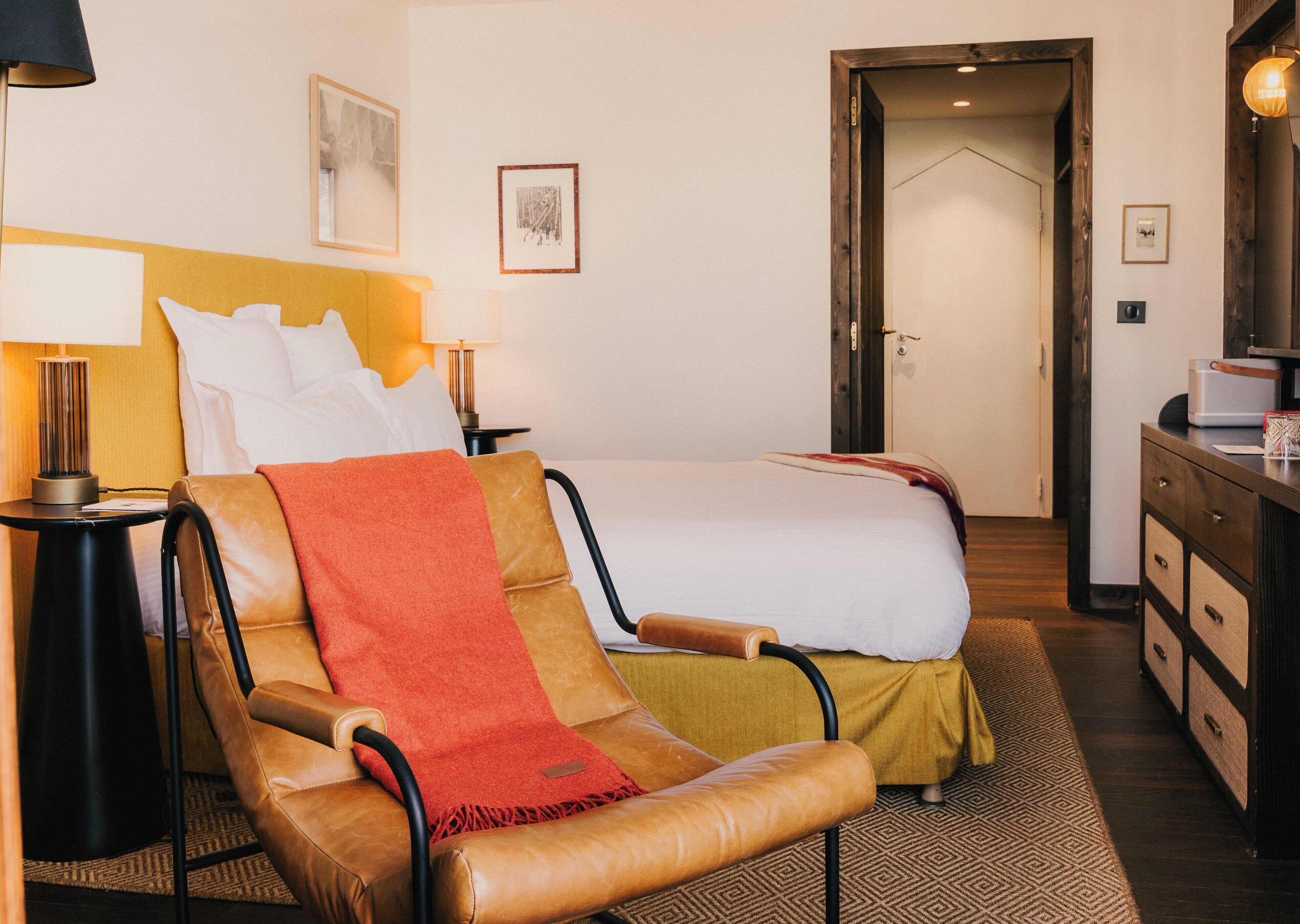 Rom – comfort (Slopes View) | Safe på rommet, lydisolert, wi-fi (inkludert) og sengetøy