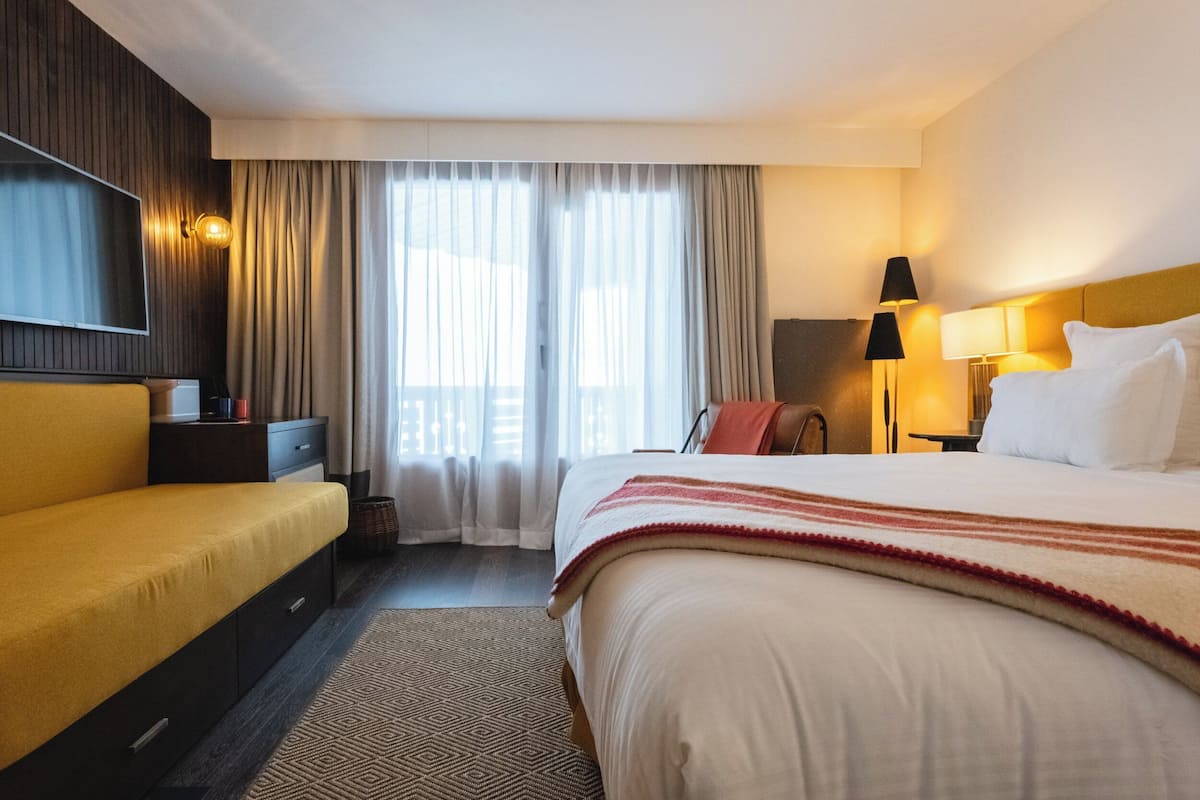 Chambre Supérieure Famille, vue pistes
