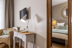 Comfort-Doppelzimmer (Main Villa) | Badezimmer | Haartrockner, Handtücher