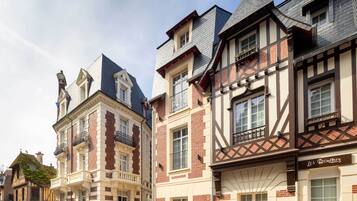 Façade de l’hébergement