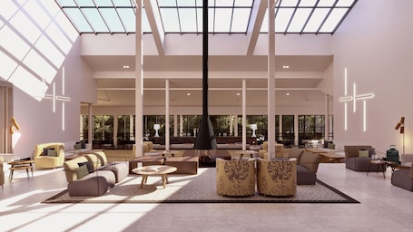 Recepción. Hotel Encinar de Sotogrande