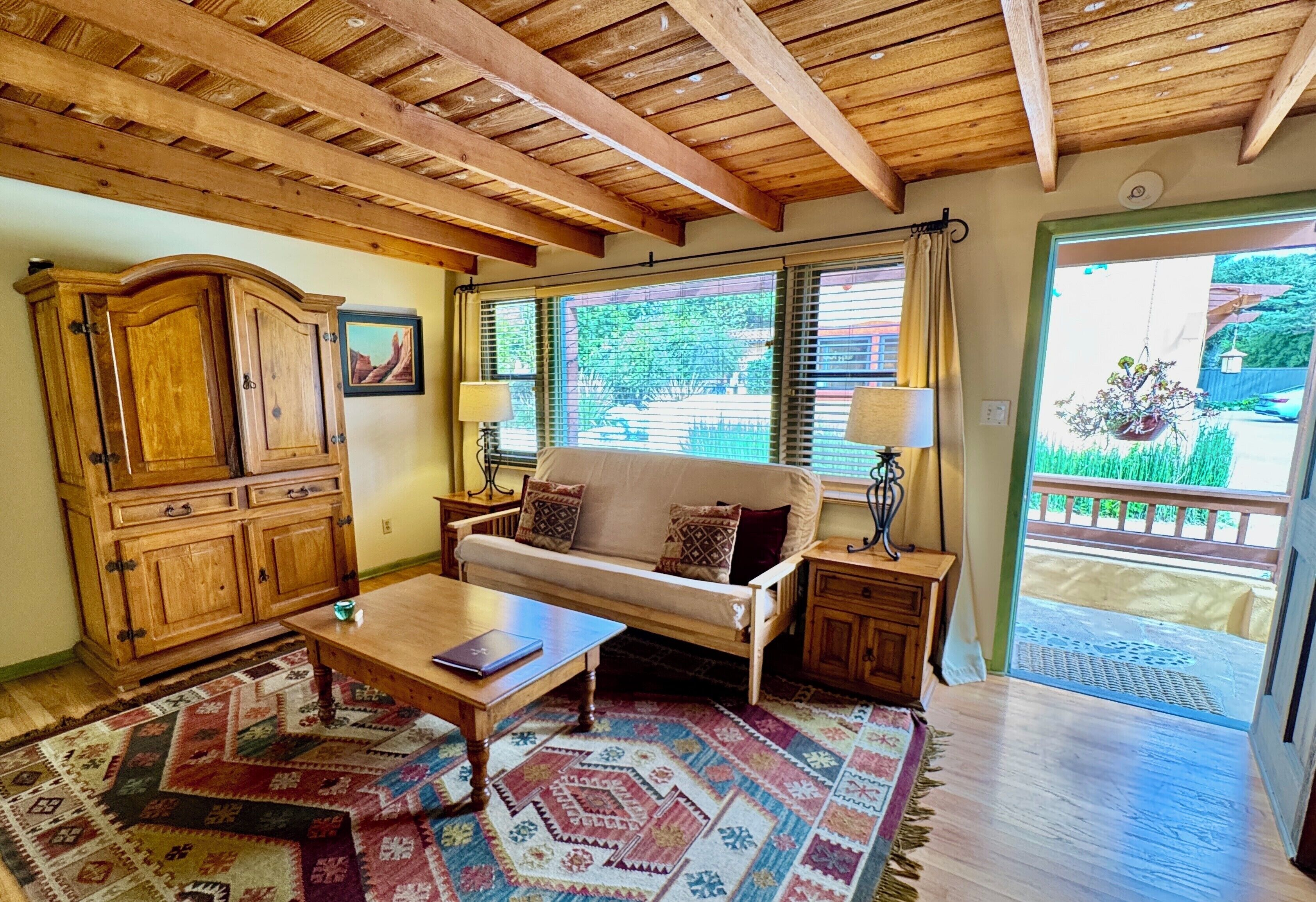 one bedroom suite | living area | tv, dvd player