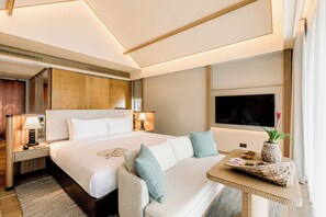 1 King Bed, Water Villa | Minibar, in-room safe, desk, laptop workspace - Lagen Island Resort (El Nido)