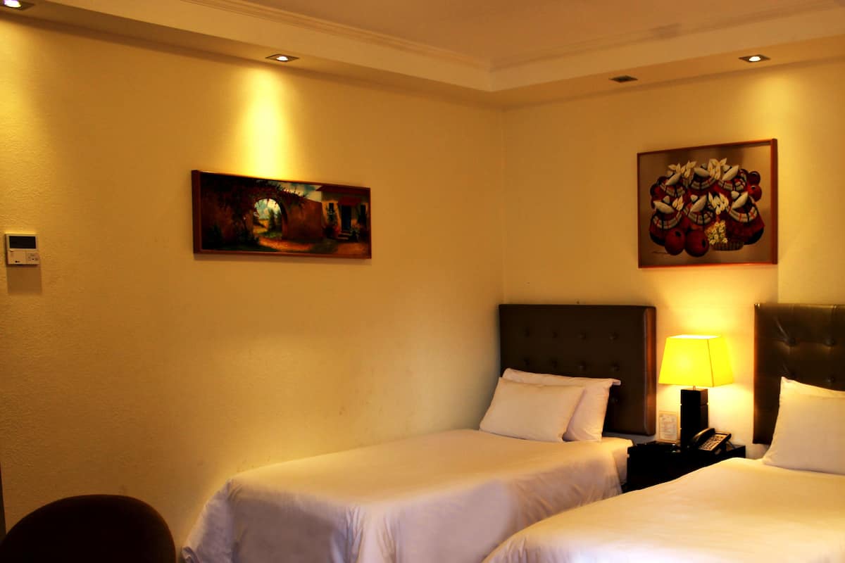 In-room safe, desk, iron/ironing board (on request), WiFi (free)