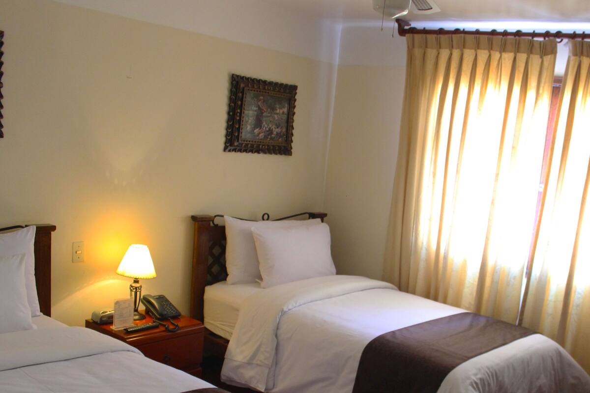 In-room safe, desk, iron/ironing board (on request), WiFi (free)