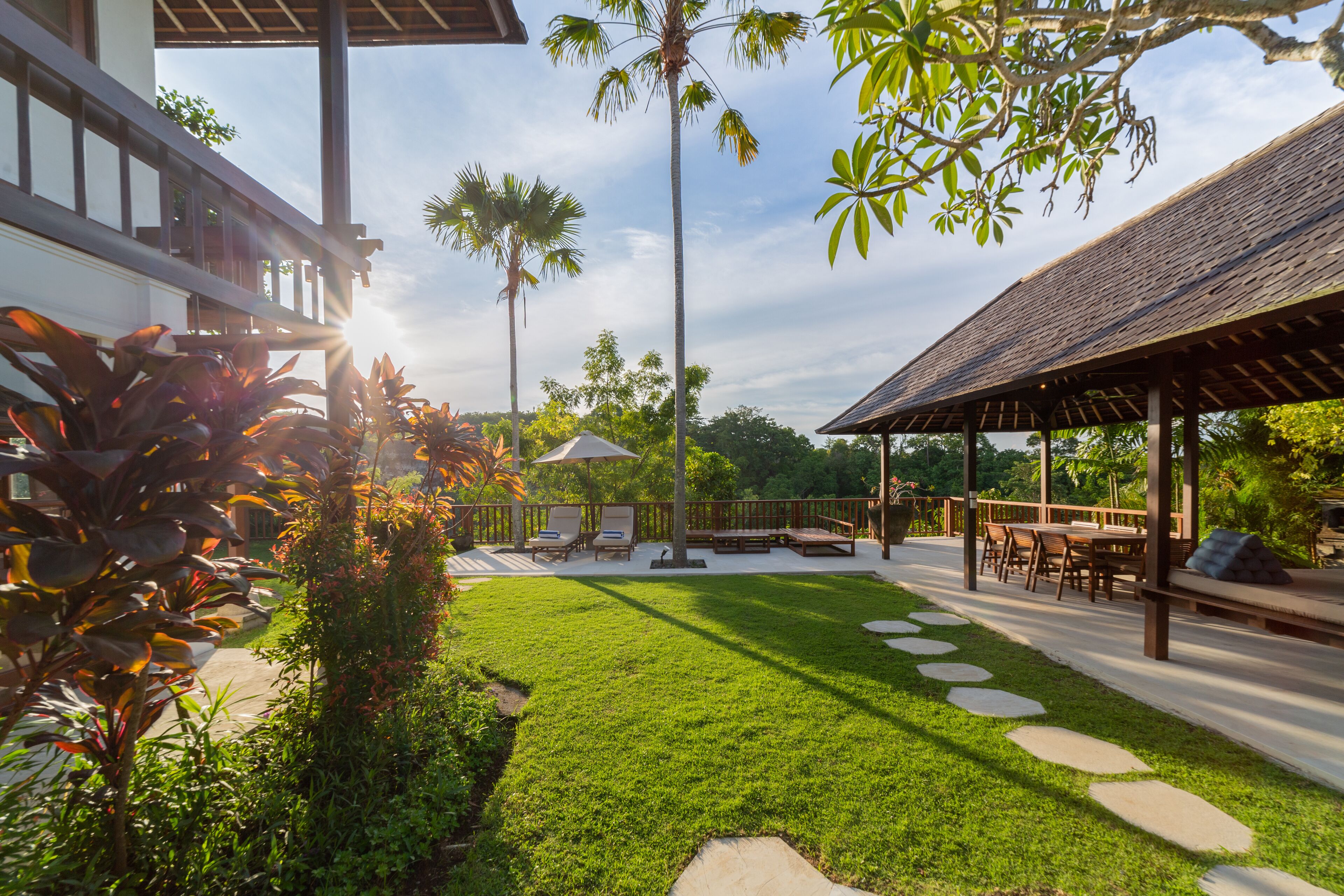 deluxe villa, 4 bedrooms, valley view | terrace/patio