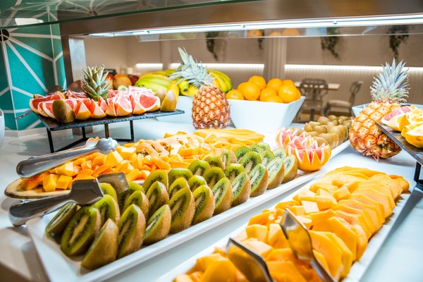 Daily buffet breakfast for a fee