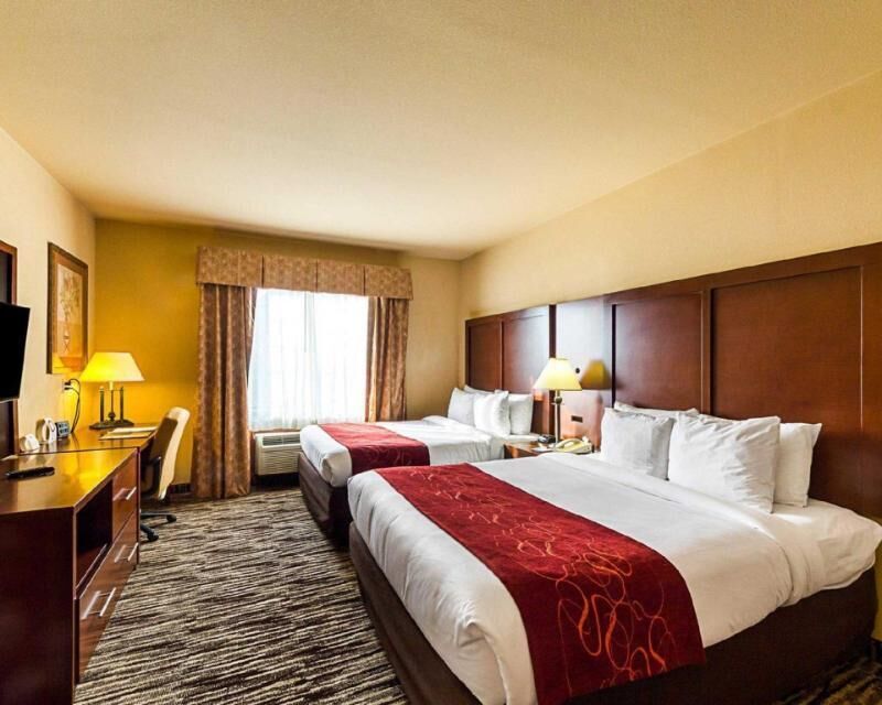 Premium bedding, down duvets, pillow-top beds, in-room safe