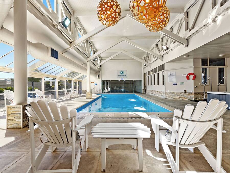 Indoor pool, outdoor pool, open 6:00 AM to 10:00 PM, sun loungers