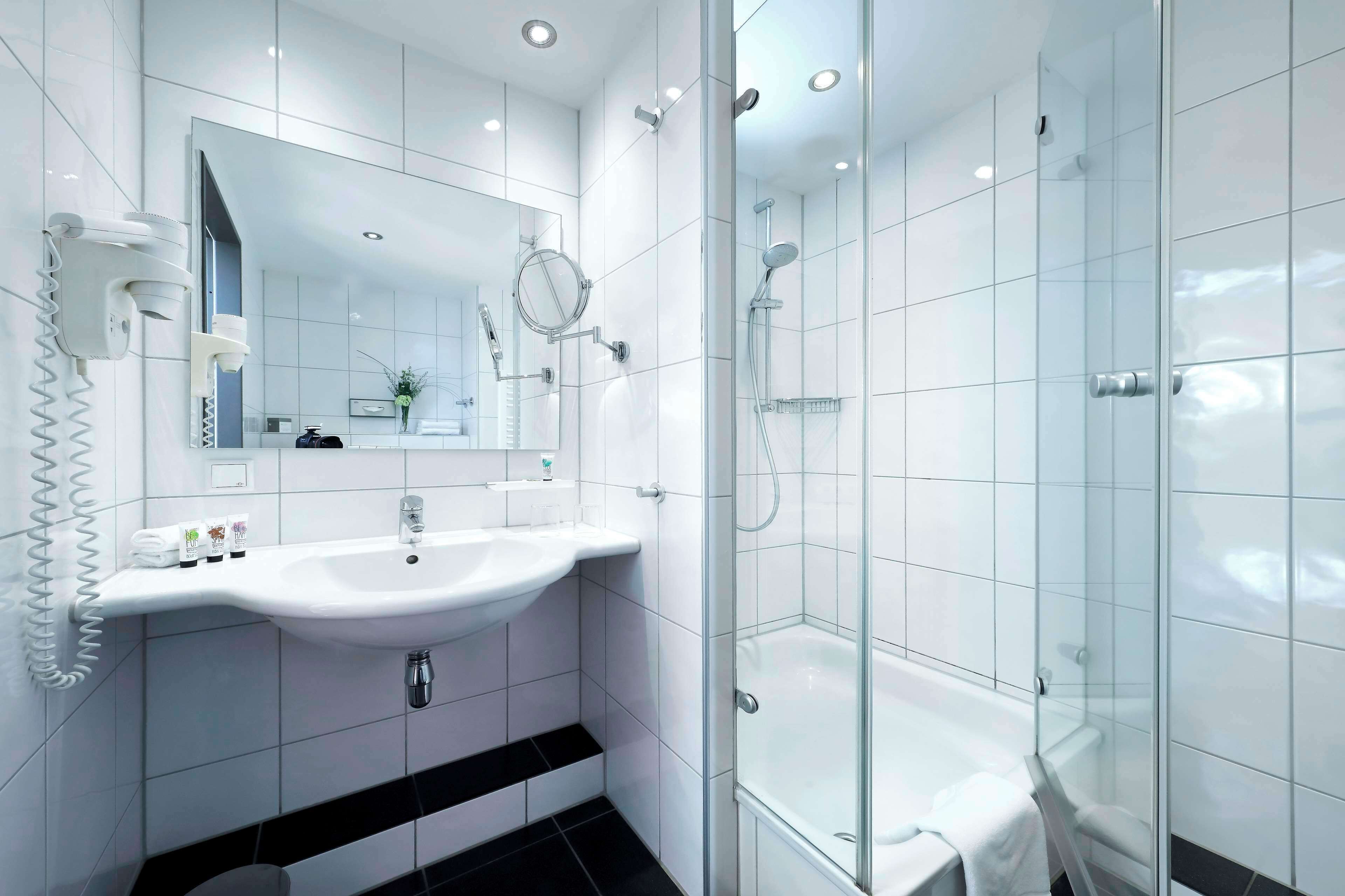 free toiletries, hair dryer, bathrobes, slippers