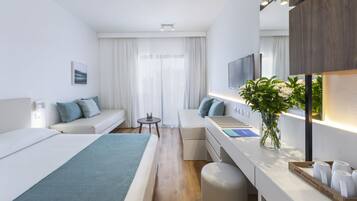 Cofres nos quartos, escrivaninha, berços grátis, Wi-Fi de cortesia