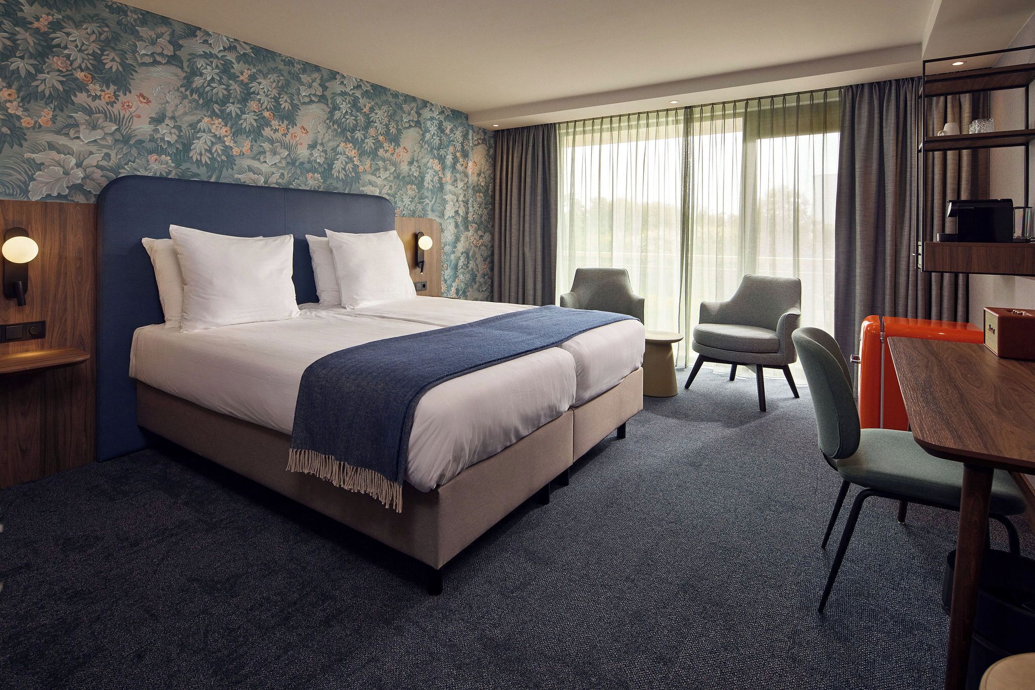 スーペリア ダブルルーム | セーフティボックス (室内)、デスク、ノートパソコン用作業スペース、WiFi (無料)